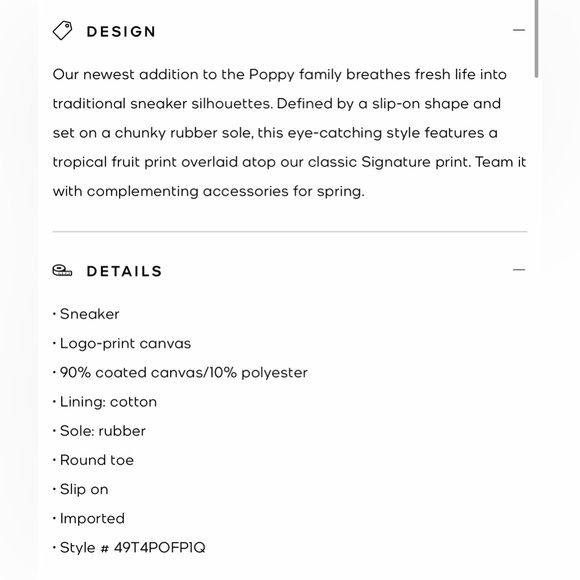 Michael Kors Poppy Fruit Print Logo Slip-On Sneaker - Picture 9 of 9